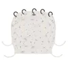 Image de Dooky Universal Cover Dandelion Protection solaire contre les, protection contre les intempéries pour les sièges auto (protection UV SPF 40+, testée par le TÜV, ajustement universel), blanc
