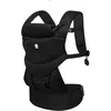 Image de Dooky Urban Comfort Porte-bébé ergonomique (adapté à partir de la naissance de 0 à 3 ans et 3,5 à 15 kg, matériau respirant, trois possibilités de portage différentes) Couleur : Swarz