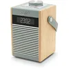 Image de Rambler MIDI Radio-réveil rétro Portable Dab+/FM/Bluetooth Bleu Ciel