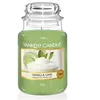Image de Yankee Candle bougie jarre parfumée | grande taille | Vanille et citron vert | jusqu’à 150 heures de combustion |Cadeaux de la fête des mères