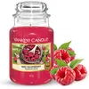 Image de Yankee Candle bougie jarre parfumée | grande taille | Framboise rouge | jusqu’à 150 heures de combustion