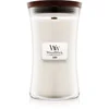 Image de Woodwick Linen bougie parfumée avec mèche en bois 609.5 g