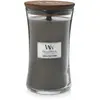 Image de WoodWick Grande bougie parfumée en forme de sablier | Sable & Bois flotté | avec mèche crépitante | Durée de combustion : jusqu'à 130 heures