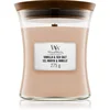 Image de Woodwick Vanilla & Sea Salt bougie parfumée avec mèche en bois 275 g