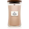 Image de Woodwick Vanilla & Sea Salt bougie parfumée avec mèche en bois 609.5 g
