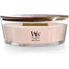 Image de WoodWick Bougie parfumée | Bougie Ellipse | Vanille & Sel Marin | Superbe cadeau pour femme
