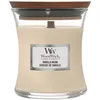Image de WoodWick bougie parfumée moyenne avec mèche en bois crépitante | Gousse de vanille | Jusqu'à 20 heures de combustion