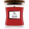 Image de Woodwick Crimson Berries bougie parfumée avec mèche en bois 85 g