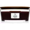 Image de Woodwick Black Cherry bougie parfumée avec mèche en bois (hearthwick) 453 g