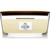 Image de Woodwick White Tea & Jasmine bougie parfumée avec mèche en bois (hearthwick) 453.6 g