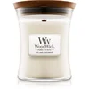 Image de Woodwick Island Coconut bougie parfumée avec mèche en bois 275 g