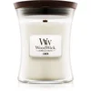 Image de Woodwick Linen bougie parfumée avec mèche en bois 275 g
