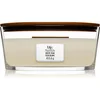 Image de Woodwick White Teak bougie parfumée avec mèche en bois (hearthwick) 453.6 g