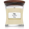 Image de Woodwick White Teak bougie parfumée avec mèche en bois 85 g