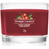 Image de Yankee Candle Black Cherry bougie votive glass 37 g