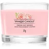 Image de Yankee Candle Fresh Cut Roses bougie votive Signature 37 g