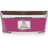Image de WoodWick Ellipse bougie parfumée avec mèche crépitante | Betteraves Et Baies Sauvages | jusqu’à 50 heures de combustion