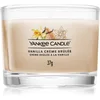 Image de Yankee Candle Vanilla Crème Brûlée bougie votive glass 37 g