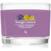 Image de Yankee Candle Lemon Lavender bougie votive glass 37 g