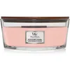 Image de WoodWick Ellipse bougie parfumée avec mèche crépitante | Fleurs Pressées Et Patchouli | jusqu’à50pk heures de combustion