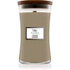 Image de Woodwick Cashmere bougie parfumée avec mèche en bois 609.5 g