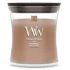 Image de WoodWick Bougie parfumée | Bougie sablier moyenne | Cachemire | Cadeaux parfaits pour femmes