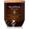 Image de Woodwick Tomato Leaf & Basil bougie parfumée 184 g