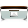 Image de Woodwick Sagewood & Seagrass bougie parfumée avec mèche en bois (hearthwick) 453,6 g