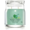 Image de Yankee Candle Cucumber Mint Cooler bougie parfumée Signature 368 g