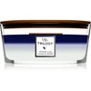 Image de Woodwick Trilogy Evening Luxe bougie parfumée avec mèche en bois (hearthwick) 453.6 g