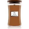 Image de Woodwick Santal Myrrh bougie parfumée avec mèche en bois 610 g