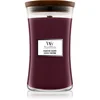 Image de Woodwick Phantom Cherry bougie parfumée avec mèche en bois 609.5 g