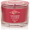 Image de Yankee Candle Santa On Skis bougie votive glass 37 g