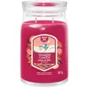 Image de Yankee Candle Bougie parfumée dans un verre (grande) Santa On Ski ? Bougie signature « Collection d'hiver 2025 ? Apres Ski » avec durée de combustion jusqu'à 90 heures