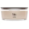 Image de WoodWick Ellipse Bougie parfumée | Gingembre Confit | avec mèche crépitante | Durée de combustion : jusqu’à 50 heures