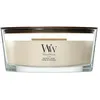 Image de WoodWick Bougie parfumée avec mèche crépitante | Bougie Ellipse Patchouli Crème | Bougies à combustion longue : Jusqu’à50pk heures de combustion | Le cadeau parfait pour les femmes
