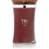Image de Woodwick Opulent Wood Rouge Oud bougie parfumée avec mèche en bois 609.5 g