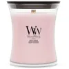 Image de WoodWick Bougie parfumée | Bougie sablier moyenne | Rose poudrée | Cadeaux parfaits pour femmes