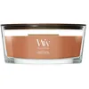 Image de WoodWick Bougie parfumée | Bougie Ellipse | Citrouille pralinée | Cadeaux parfaits pour femmes