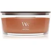 Image de Woodwick Pumpkin Praline bougie parfumée avec mèche en bois 453.6 g