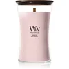 Image de Woodwick Rose Blush bougie parfumée avec mèche en bois 610 g