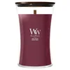 Image de WoodWick Bougie parfumée | Grande bougie sablier | Cerise griotte | Cadeaux parfaits pour femmes