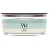 Image de WoodWick Bougie parfumée | Bougie Ellipse | Rivage boisé | Cadeaux parfaits pour femmes