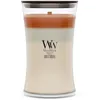 Image de WoodWick Bougie parfumée | Grande bougie sablier | Vanille braises | Cadeaux parfaits pour femmes