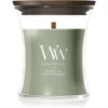Image de Woodwick Verdant Fig bougie parfumée avec mèche en bois 85 g