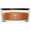 Image de WoodWick Bougie parfumée | Bougie Ellipse | Safran fumé | Cadeaux parfaits pour femmes