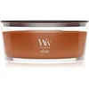 Image de Woodwick Saffron Smoke bougie parfumée avec mèche en bois 453.6 g