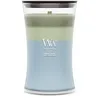 Image de WoodWick Bougie parfumée | Grande bougie sablier | Forêt verdoyante | Cadeaux parfaits pour femmes