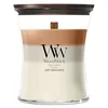 Image de WoodWick Bougie parfumée | Bougie sablier moyenne | Café Macchiato | Cadeaux parfaits pour femmes
