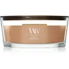 Image de Woodwick Hazelnut Roast bougie parfumée avec mèche en bois 453.6 g